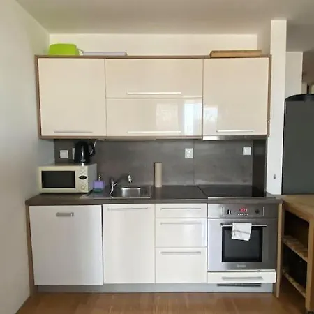 Sunset View, Near The Airport & Private Parking Apartment Dvorníky